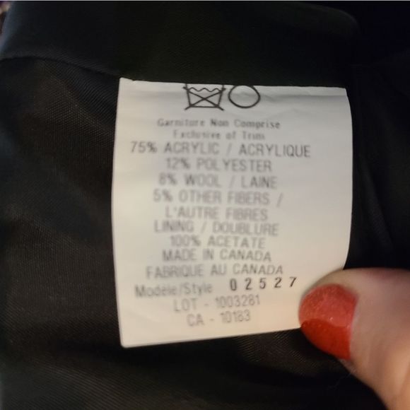 Cartise Plaid Tweed Jacket - Picture 7 of 10